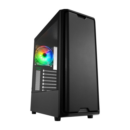 caja de pc semitorre con cristal templado sk3-rgb-atx