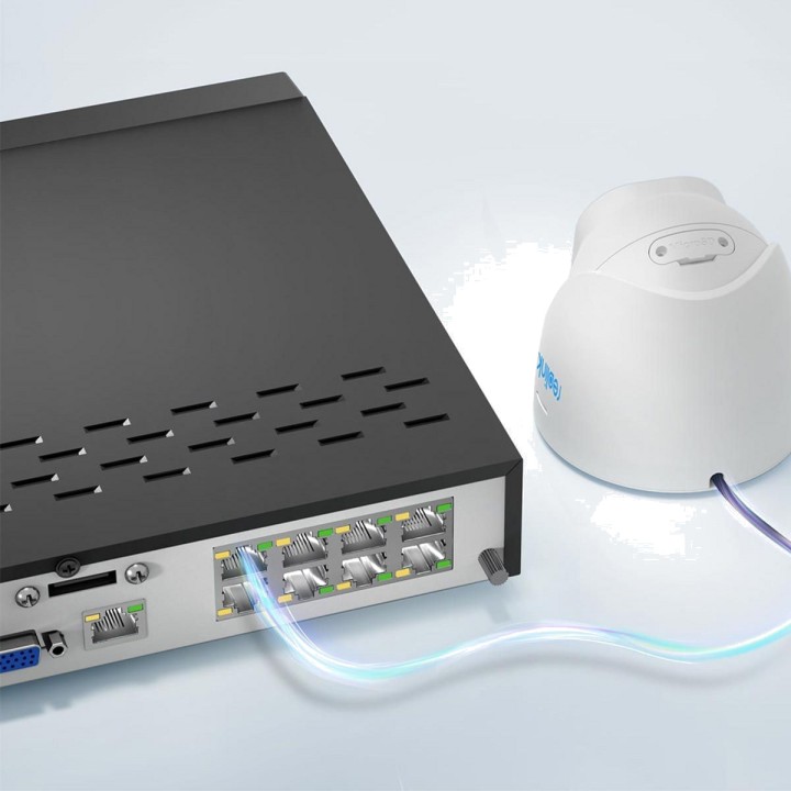 REOLINK Kit de supraveghere video PoE cu recorder și 4