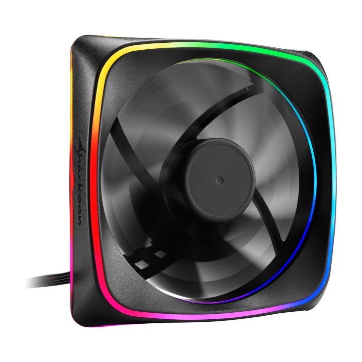 SHARKOON Ανεμιστήρας κουτιού PC SHARK LIGHTS-RGB 120MM 3-PIN