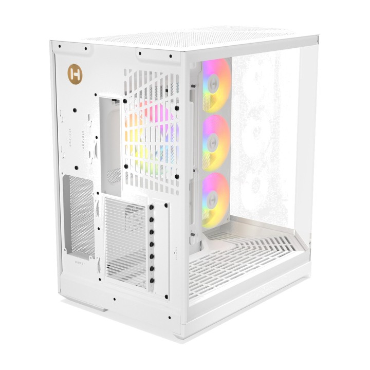 HYTE Caixa de PC semitorre amb vidre panoràmic Y50-E-ATX