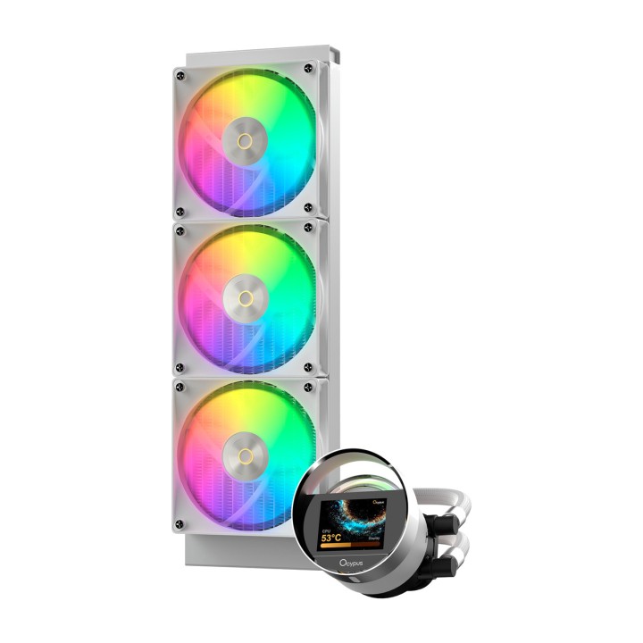 OCYPUS CPU-Flüssigkeitskühlungs-Kit mit IPS-Display