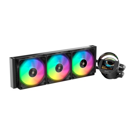 súprava kvapalinového chladenia cpu s ips displejom sigma-l36 argb 360mm 2,4"