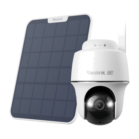 caméra de surveillance 4g motorisée avec batterie et panneau solaire go g440 8mp
