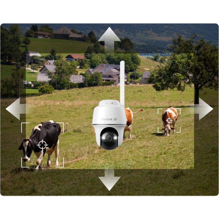 REOLINK Gemotoriseerde 4G-bewakingscamera met batterij en