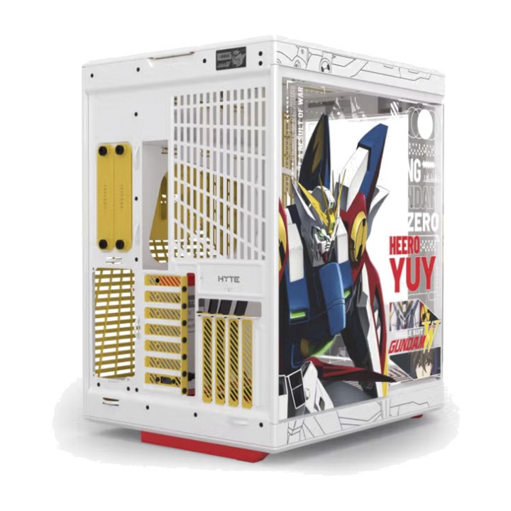 HYTE Caja de PC semitorre con pantalla táctil Y70 TOUCH INFINITE GUNDAM WING-E-ATX 100202284