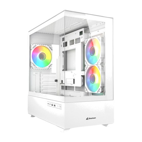 caja de pc minitorre con cristal templado mk6-rgb micro-atx
