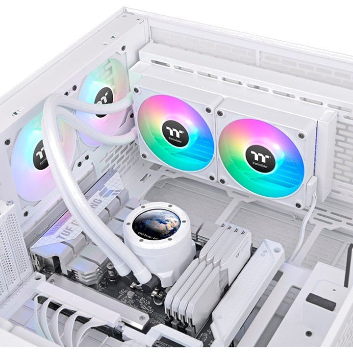 THERMALTAKE Raffreddamento a liquido AIO per CPU con display