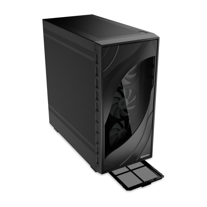SHARKOON Geperforeerde miditower-pc-behuizing REBEL