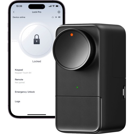 cerradura inteligente para puerta sin taladrar lock pro