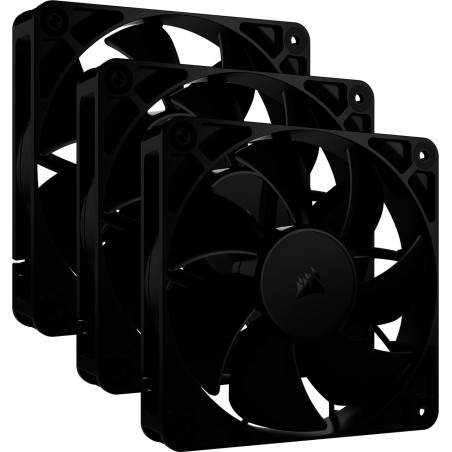ventilador de caja de pc rs120 pwm 120mm 3 uds
