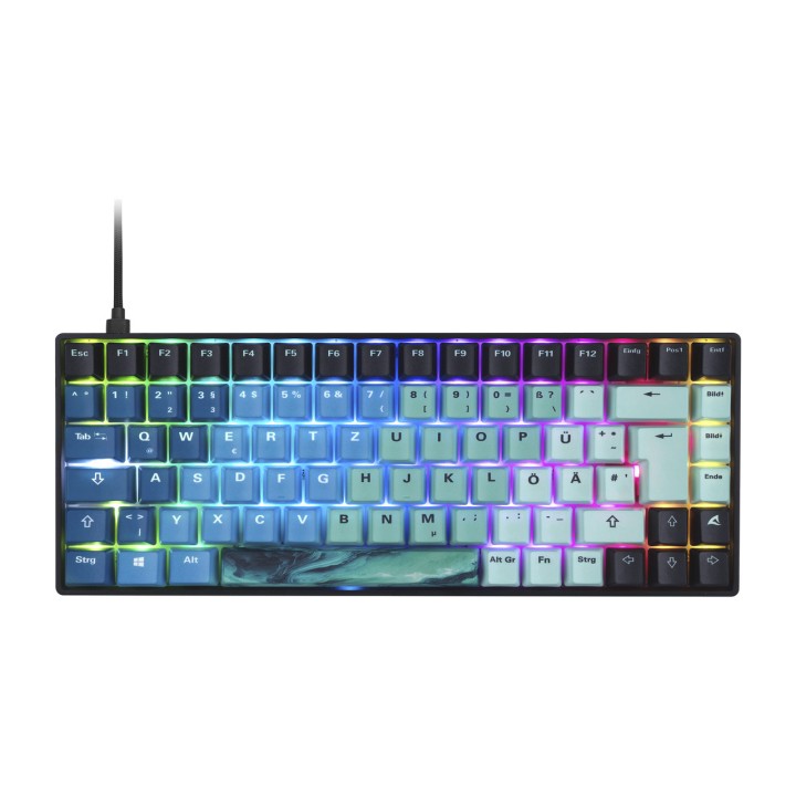 SHARKOON Ensemble clavier mécanique gaming et tapis de