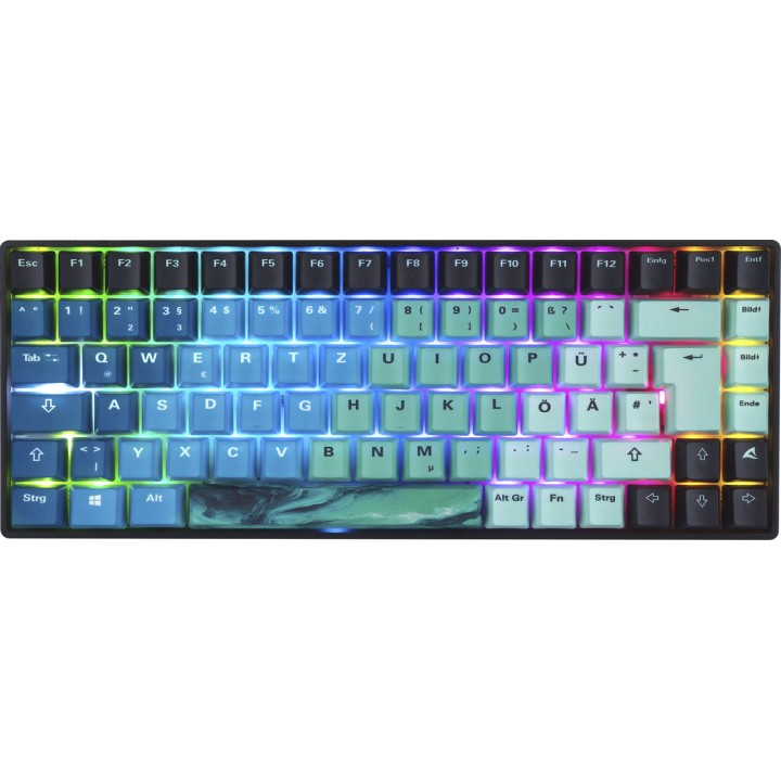 SHARKOON Pack de teclado mecánico gaming y alfombrilla de ratón SKILLER-SGK50 S3 ULTIMATE REV2 75%-QWERTZ 100123964