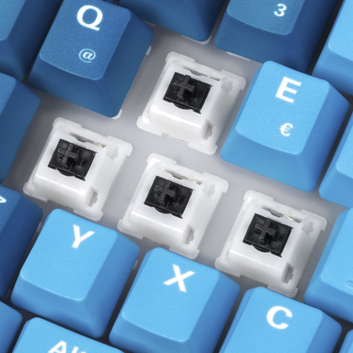SHARKOON Pack de teclado mecánico gaming y alfombrilla de ratón SKILLER-SGK50 S3 ULTIMATE REV2 75%-QWERTZ 100123964