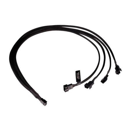 cable divisor en y de 4 pines para ventiladores de pc pwm 1 a 4 0,6m