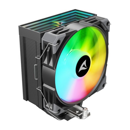 disipador de cpu de torre simple a40-rgb 120mm 220w tdp