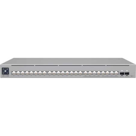 switch gestionable con alimentación por ethernet de 24 puertos para rack usw-pro-max-24-poe