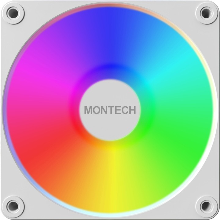 MONTECH Tietokonekotelon tuuletin GF120R V2 ARGB PWM 120MM 3