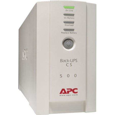 ups offline com 4 tomadas back-ups cs bk500ei 500va 300w-iec c13