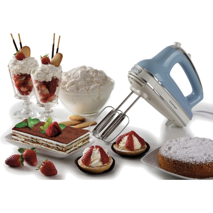 ARIETE Handmixer med vispar och degkrokar VINTAGE 1548 450W