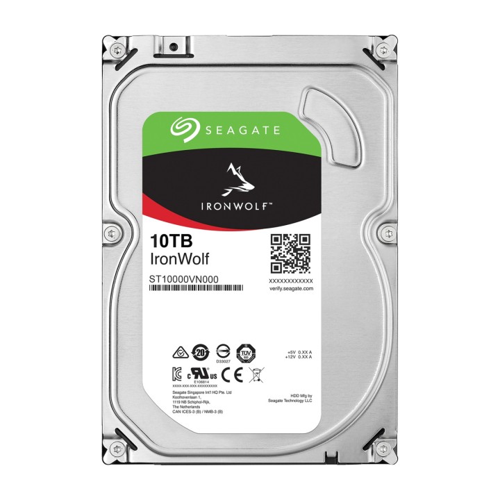 SEAGATE Disco duro interno de 3,5 pulgadas para NAS IRONWOLF-10TB ST10000VN000 1820077