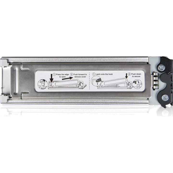 ICY DOCK Rack extraíble para SSD M.2 NVMe en bahía de 5,25 pulgadas TOUGHARMOR-MB873MP-B V2 8XM.2-OCULINK 100039481