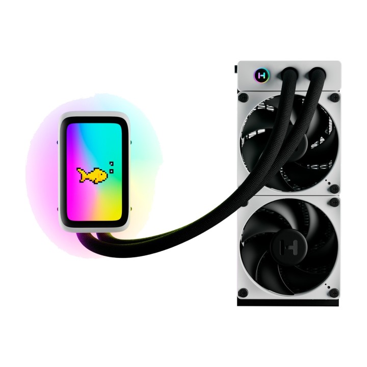 HYTE CPU liquid cooling kit THICC Q60 240MM-AIO-LCD 5"