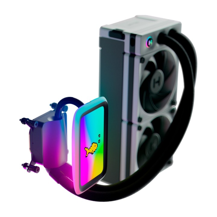 HYTE CPU liquid cooling kit THICC Q60 240MM-AIO-LCD 5"