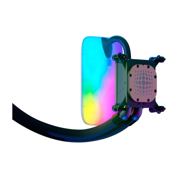 HYTE Liquiddobbelkit voor CPU THICC Q60 240MM-AIO-LCD 5"