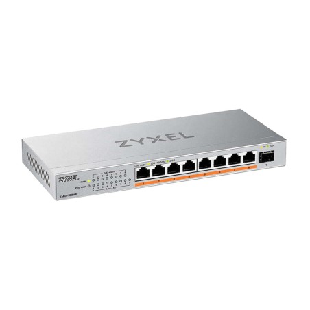 switch no gestionado de 8 puertos 2,5g poe xmg-108hp 1x-sfp+