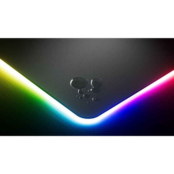HYTE XXL gamer egérpad RGB világítással CNVS 900X370MM