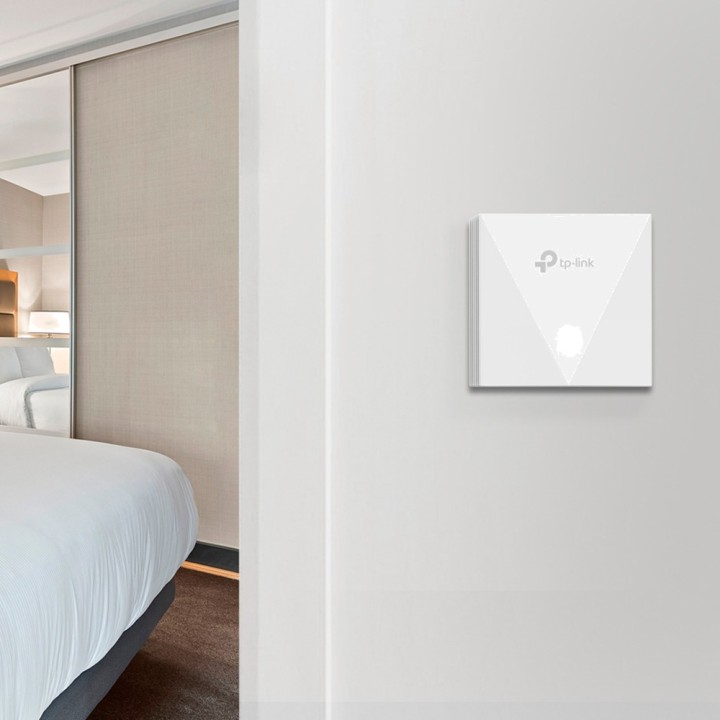 TP-LINK Punt d'accés WiFi 6 de paret OMADA EAP650-WALL