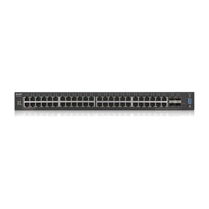 ZYXEL 48-ports Gigabit-administreret switch til rack