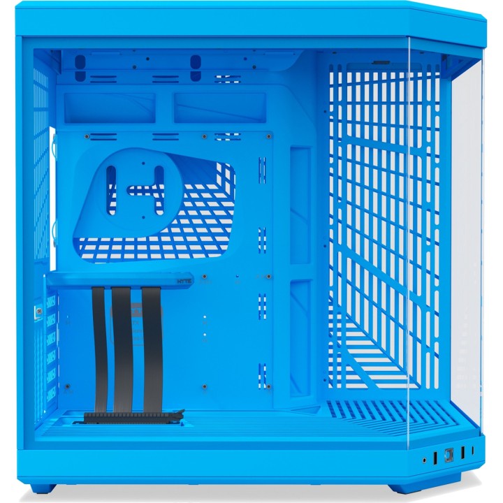 HYTE Caixa de PC mid-tower de câmara dupla Y70-E-ATX