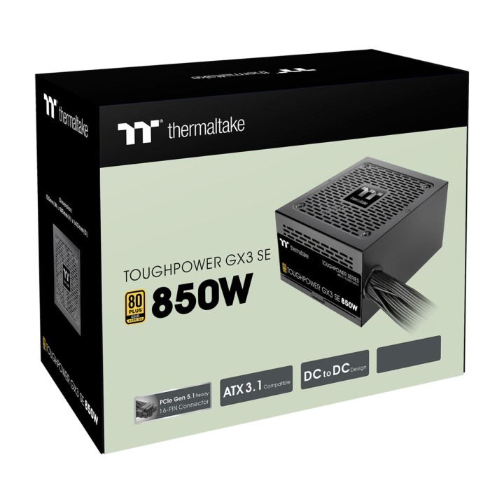 THERMALTAKE Alimentatore per PC TOUGHPOWER-GX3 SE 850W