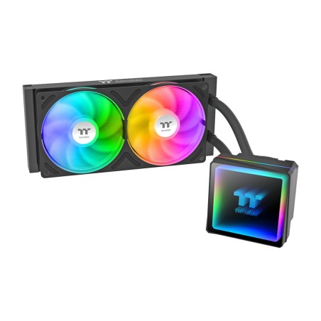 refrigeración líquida aio para cpu con pantalla lcd th240-s v3 argb sync