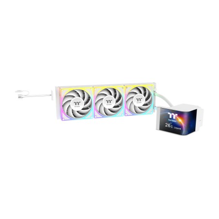 refrigeración líquida aio para cpu con pantalla lcd magcurve-360 ultra argb
