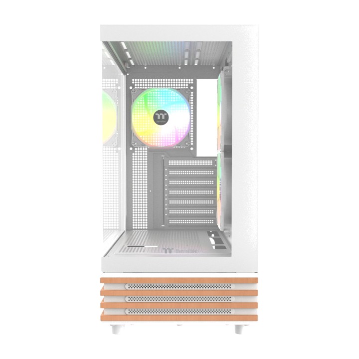 THERMALTAKE Caixa de PC semitorre com vidro temperado e