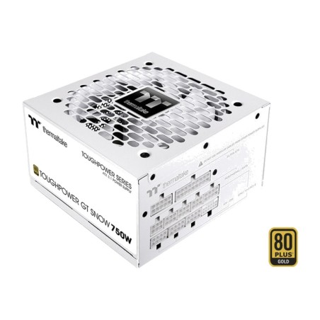 fuente de alimentación modular para pc toughpower-gt snow gold 750w