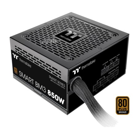 fuente de alimentación semimodular para pc smart bm3 850w atx3.0 80 plus bronze