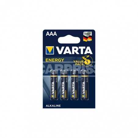 blister 4 batterie alcaline lr03 aaa