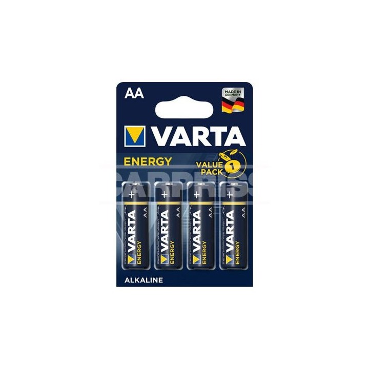VARTA Blister 4 pilas alcalinas LR6 AA 79010005