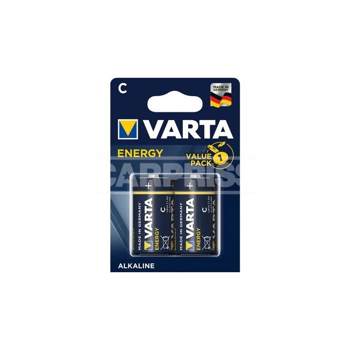 VARTA Blister 2 pilas alcalinas LR14 C 79010010