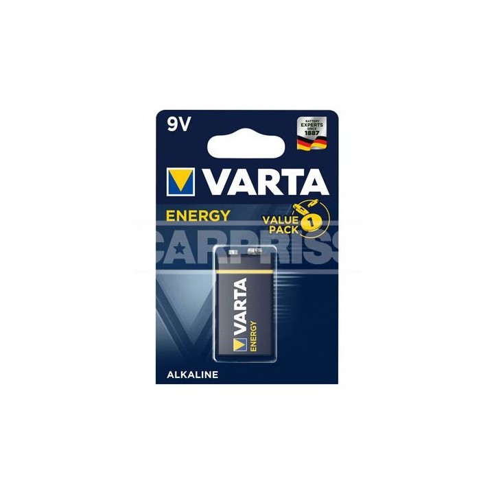 VARTA Blister 1 pila alcalina 6LR61 9V 79010020