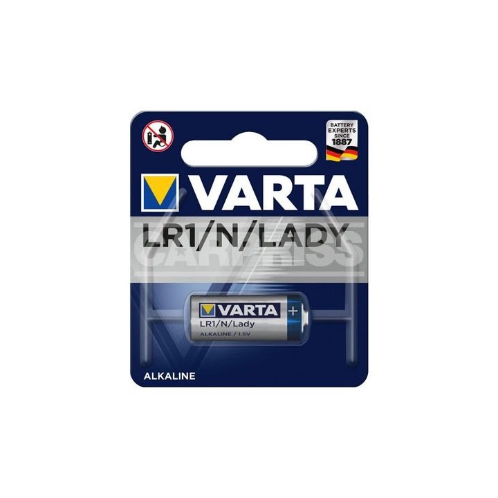 VARTA Blister 1 pila alcalina LR-1 1,5V 79011050