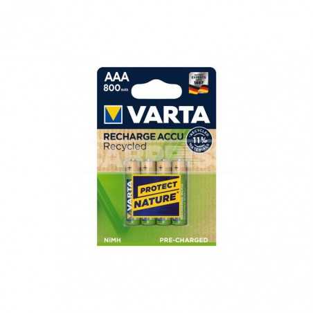 blister 4 újratölthető elem aaa 800mah recycled