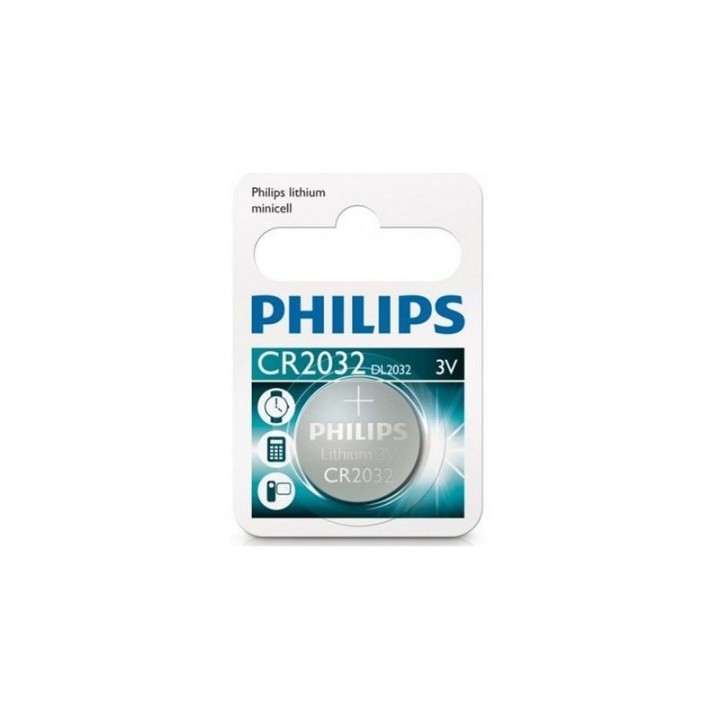 PHILIPS Pila boton CR2032 17217