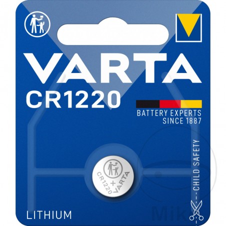 bateria de lítio cr1220