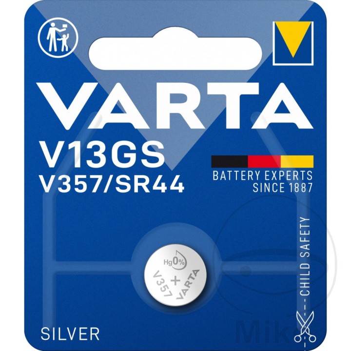 VARTA pile bouton V13GS SILVER 156.68.68