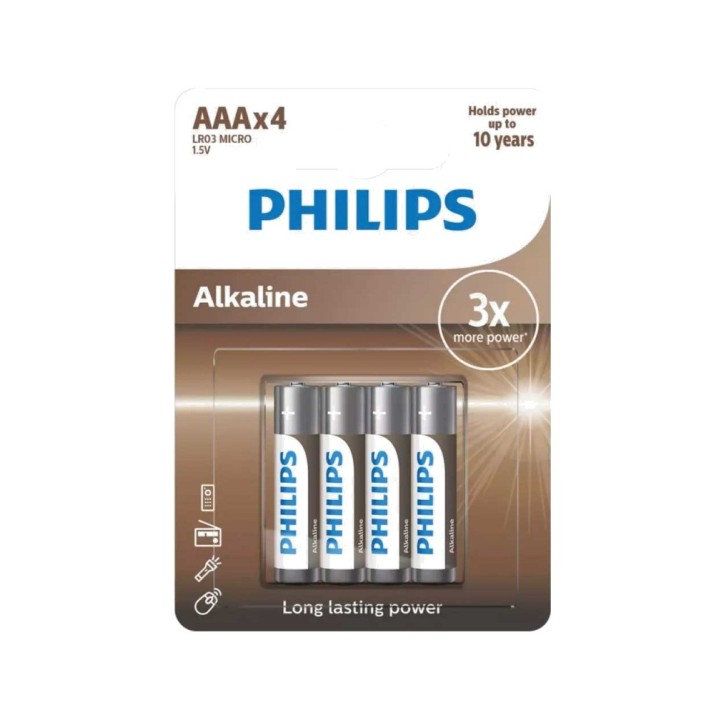 PHILIPS Bateria alcalina Eco Range 4U LR3 17210A