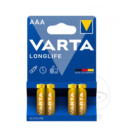 pack 4 pilas pequeñas aaa longlife